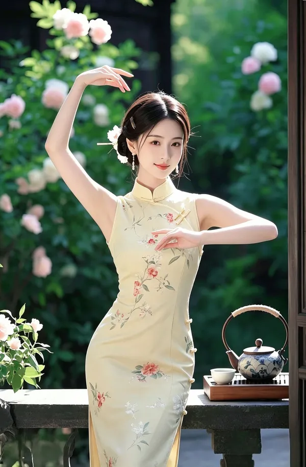 古风舞蹈粤语摇DJ🔥绝美卡点 - 主图（AI艺术作品）