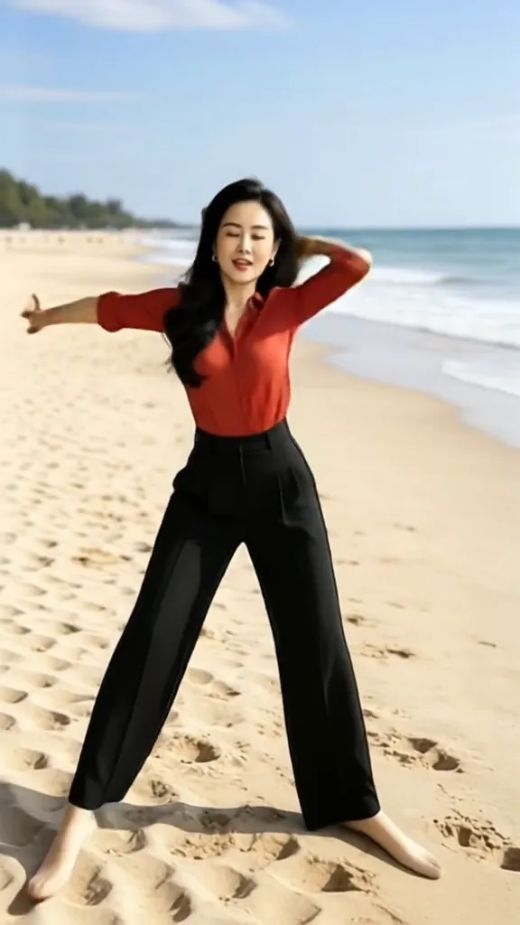 热门舞蹈/沧海一声笑 - 主图(AI艺术作品)