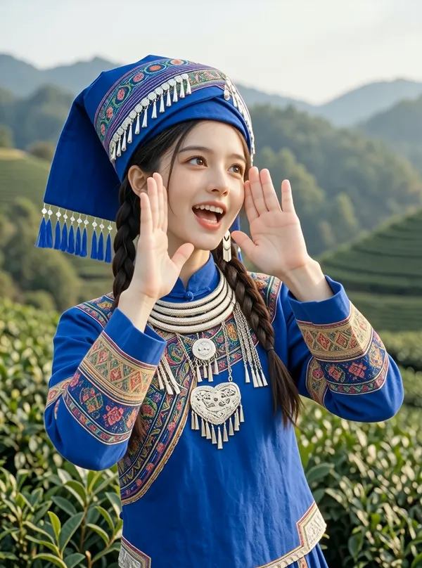 对口型｜广西三月三经典歌曲山歌好比春江水 - C作品