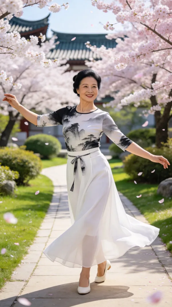 热门舞蹈|春风你不懂我的伤悲 - 主图（AI艺术作品）