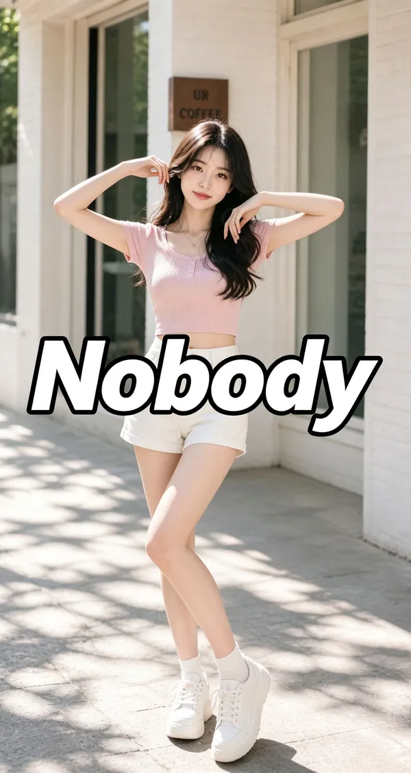热门美女韩舞🔥Nobody - 主图(AI艺术作品)