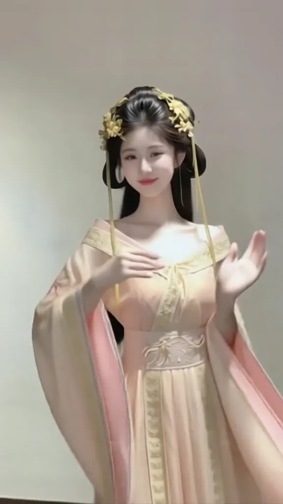❤当粤语歌遇上古风手势舞 - 主图（AI艺术作品）