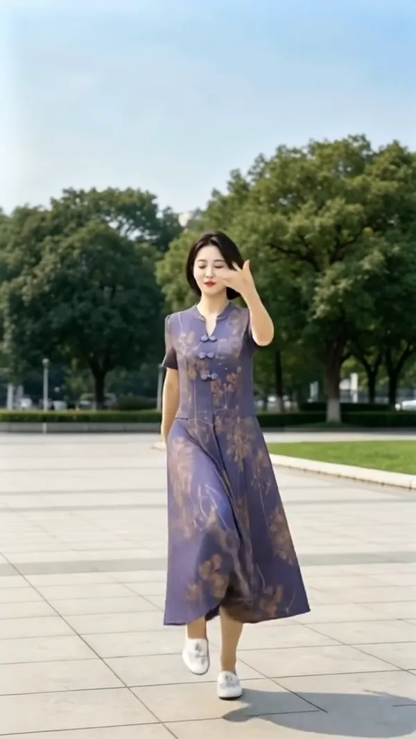 一起来跳广场舞|苦咖啡那滋味 - 主图(AI艺术作品)