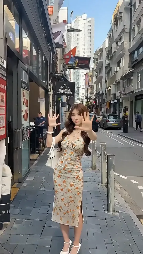 一种很新的旅行卡点|导入照片做同款 - 主图（AI艺术作品）