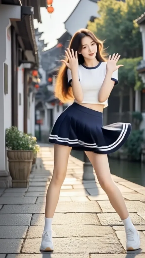 热门舞蹈丨宋雨琦进行曲 - 主图（AI艺术作品）