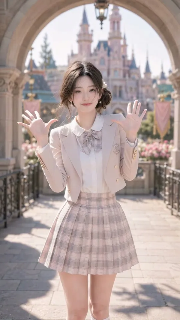 🔥超甜舞蹈《夏天的风》我记得你说你爱我 - 主图（AI艺术作品）