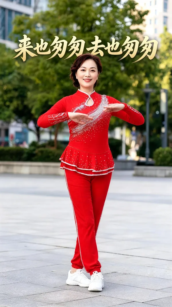 热门广场舞🔥《刀剑如梦》来去匆匆 - 主图（AI艺术作品）