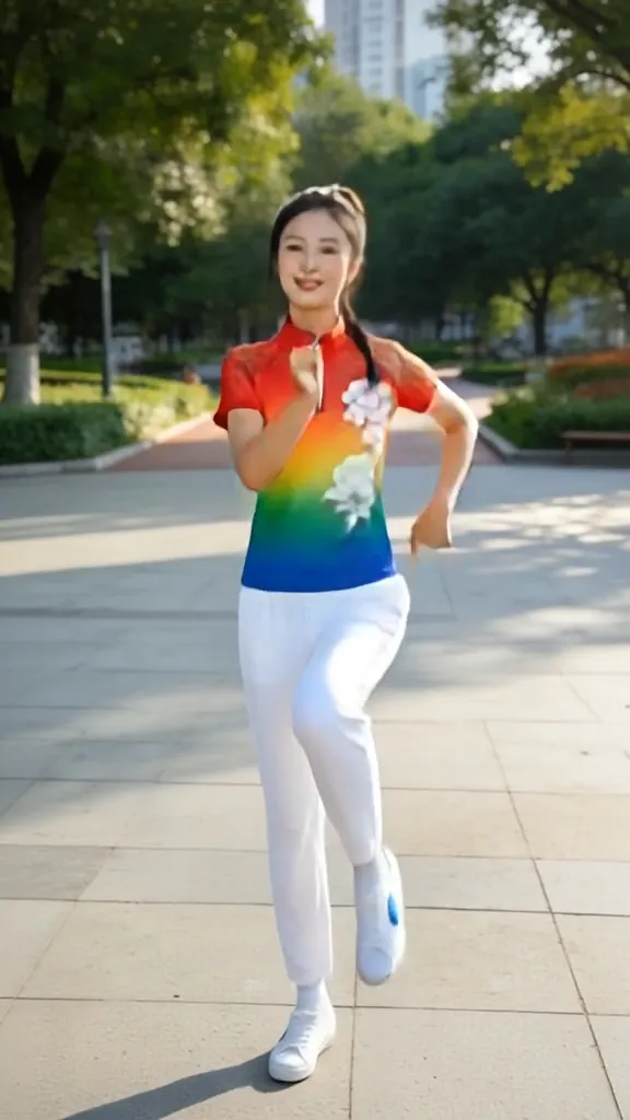 热门广场舞|阿里山的姑娘 - 主图（AI艺术作品）