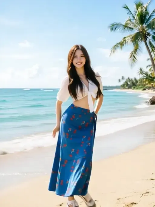 夏日海边舞｜alcohol free🏝 - 主图（AI艺术作品）