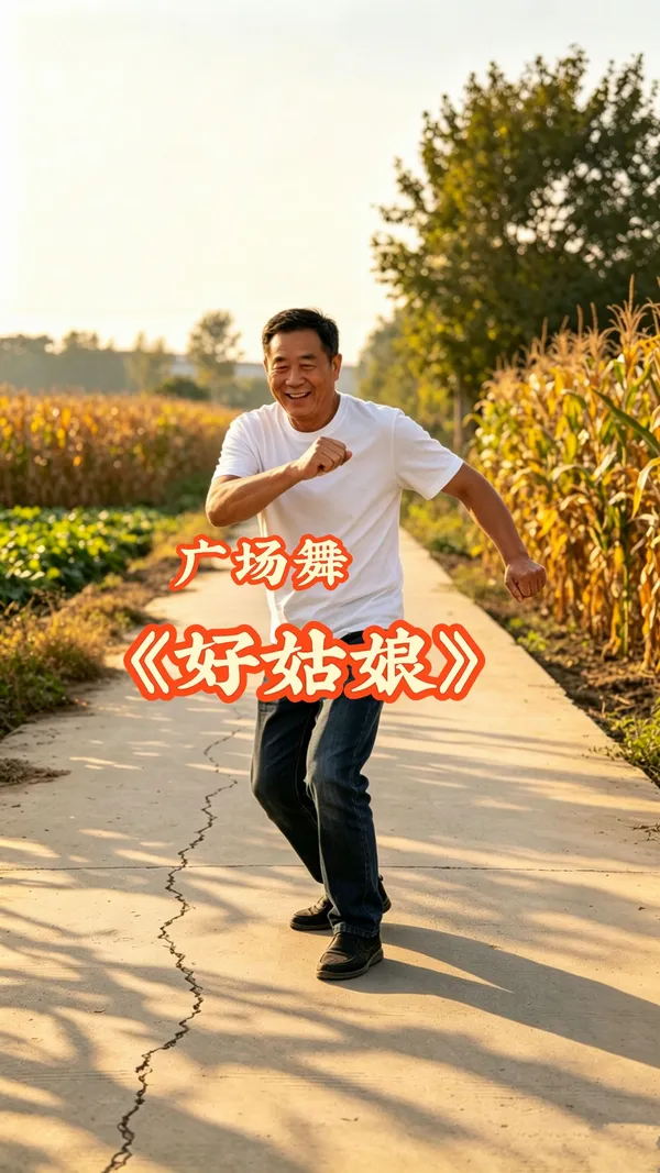 热门舞蹈《好姑娘》 - 主图(AI艺术作品)