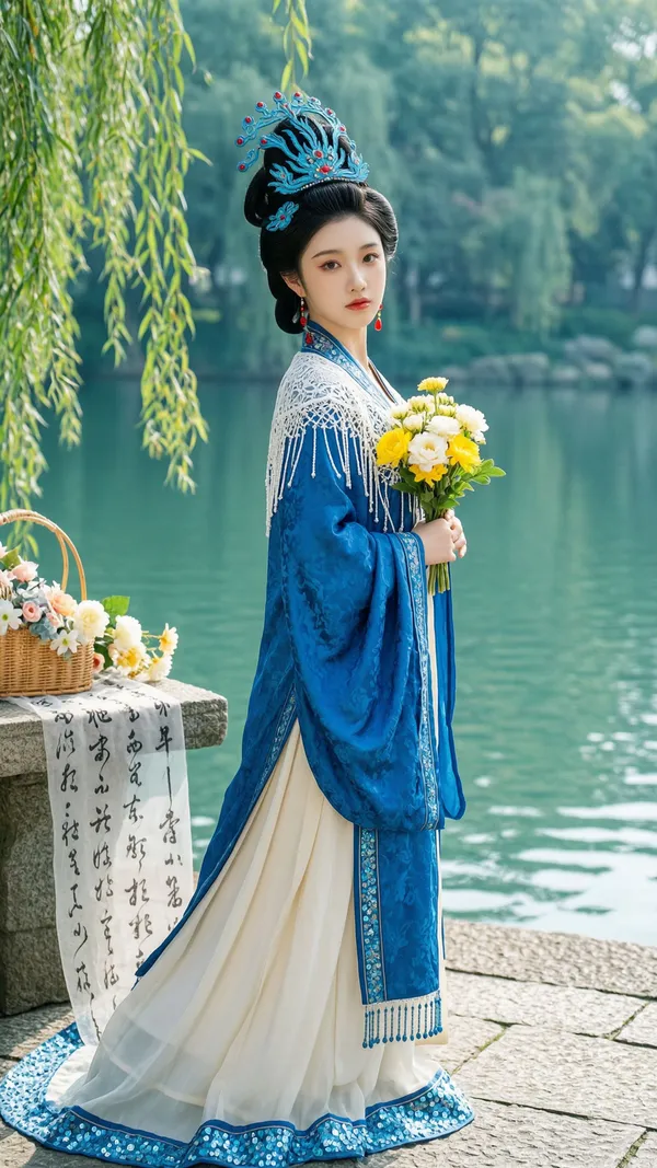 一键跟跳舞蹈🔥西游记女儿国 - 主图（AI艺术作品）