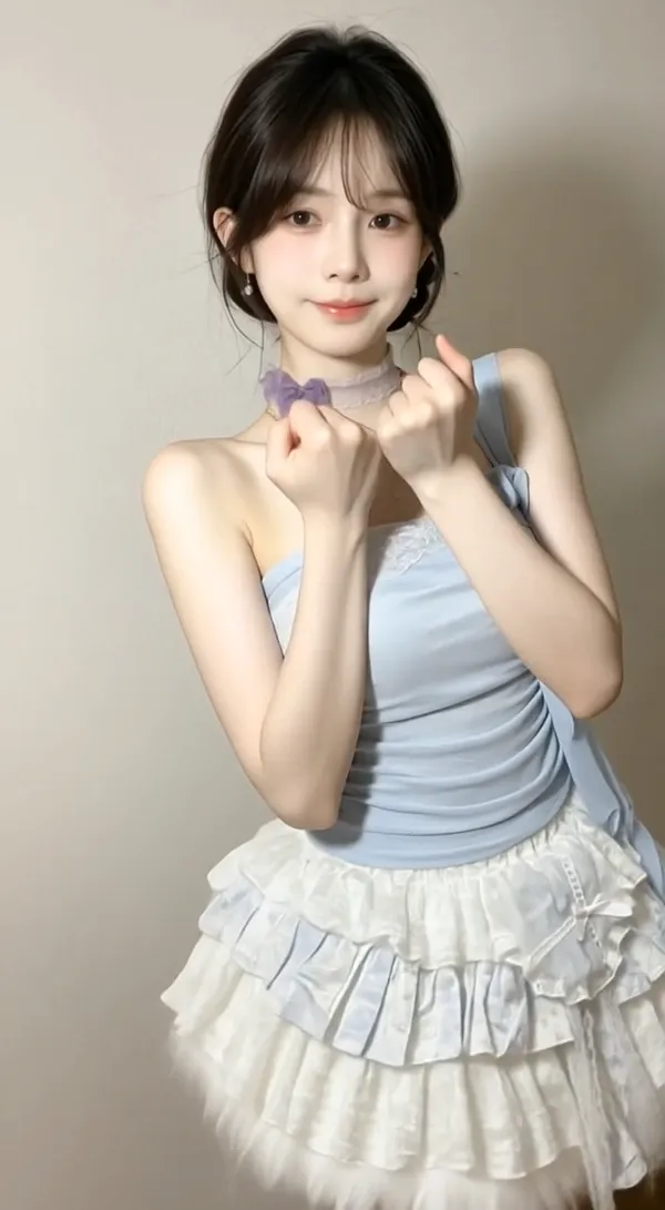 🎆手势舞|小妍摇 - 主图(AI艺术作品)