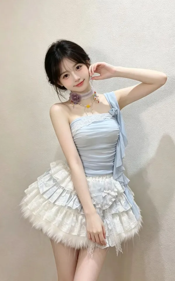 挑战全网最软萌十三电音慢摇❤️有戳到你吗 - 主图（AI艺术作品）