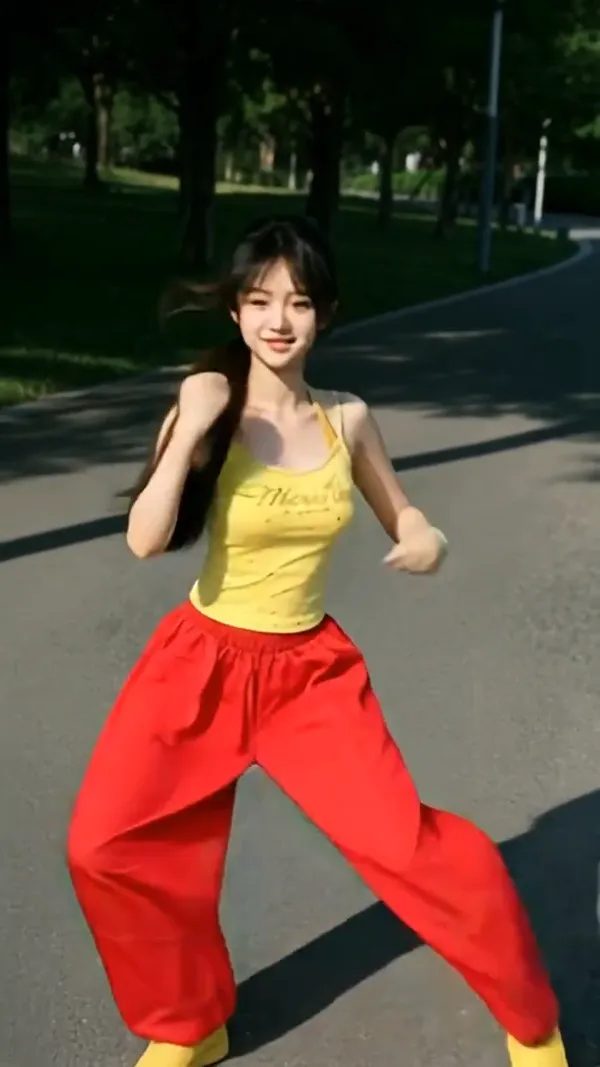 活力舞蹈🔥亚马尔进行曲 - 主图（AI艺术作品）