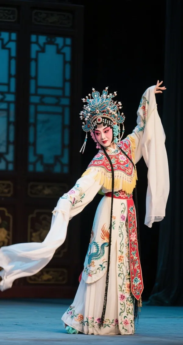 全网黄梅戏女驸马国风舞🔥|传照片跳同款 - 主图(AI艺术作品)