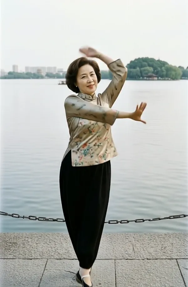 《没有人问我累不累》广场舞来咯！一键同款 - 主图（AI艺术作品）