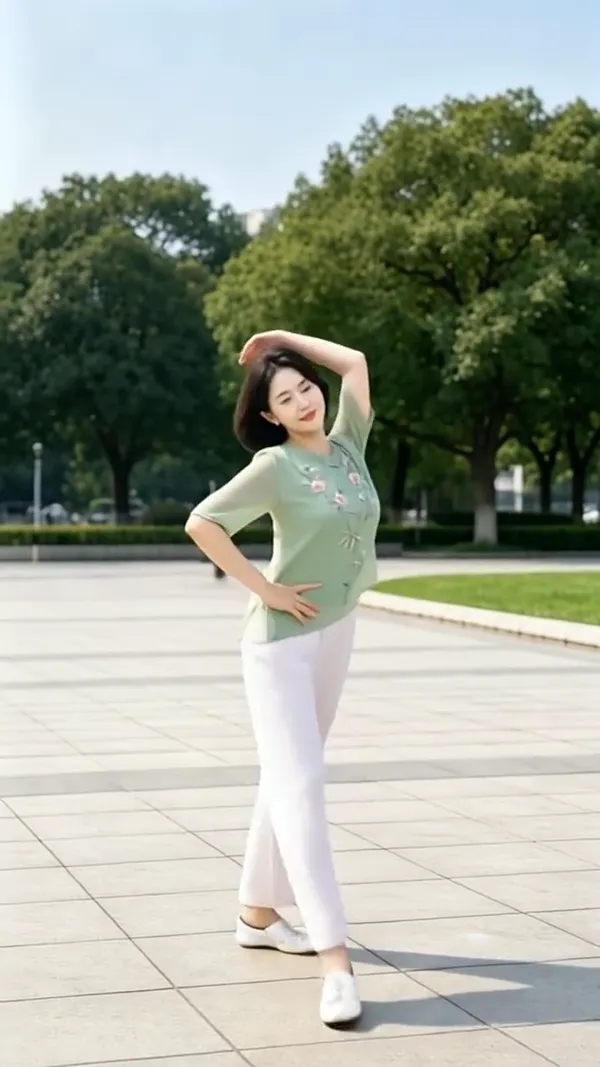 必跳广场舞💃《我的爱情给了谁》 - C作品