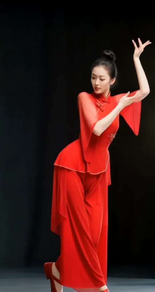 唱支山歌一键同款正能量舞蹈 - 主图(AI艺术作品)