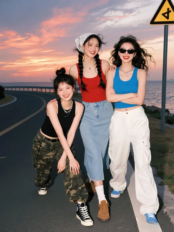AI《jennie 韩版劲舞》 🔥一键翻拍 - 主图(AI艺术作品)
