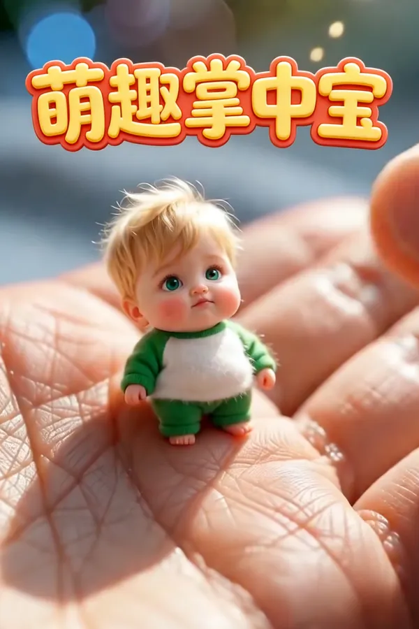 🔥🔥🔥可爱萌趣掌中宝｜掌中小人 - C作品
