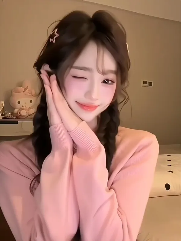 🎀🐰超甜娜娜米手势舞 - 主图（AI艺术作品）