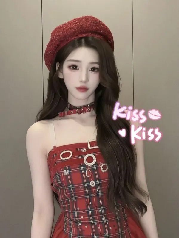 🍧 🎀 超甜手势舞|kiss kiss - 主图(AI艺术作品)