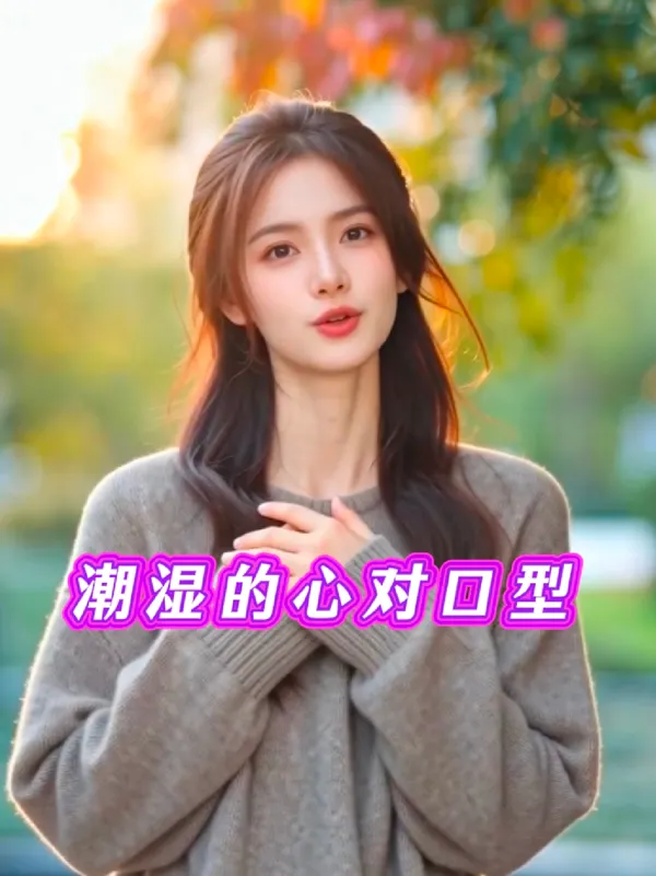 对口型｜潮湿的心 - 主图（AI艺术作品）