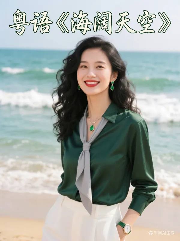 港风回忆杀|海阔天空🎶 - 主图(AI艺术作品)