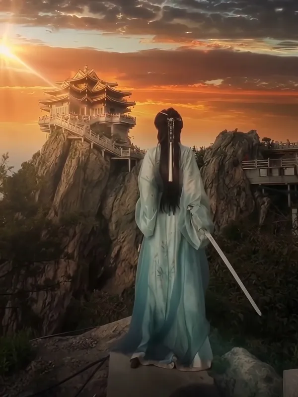 我与你难生恨转场|替换照片做同款 - 主图（AI艺术作品）