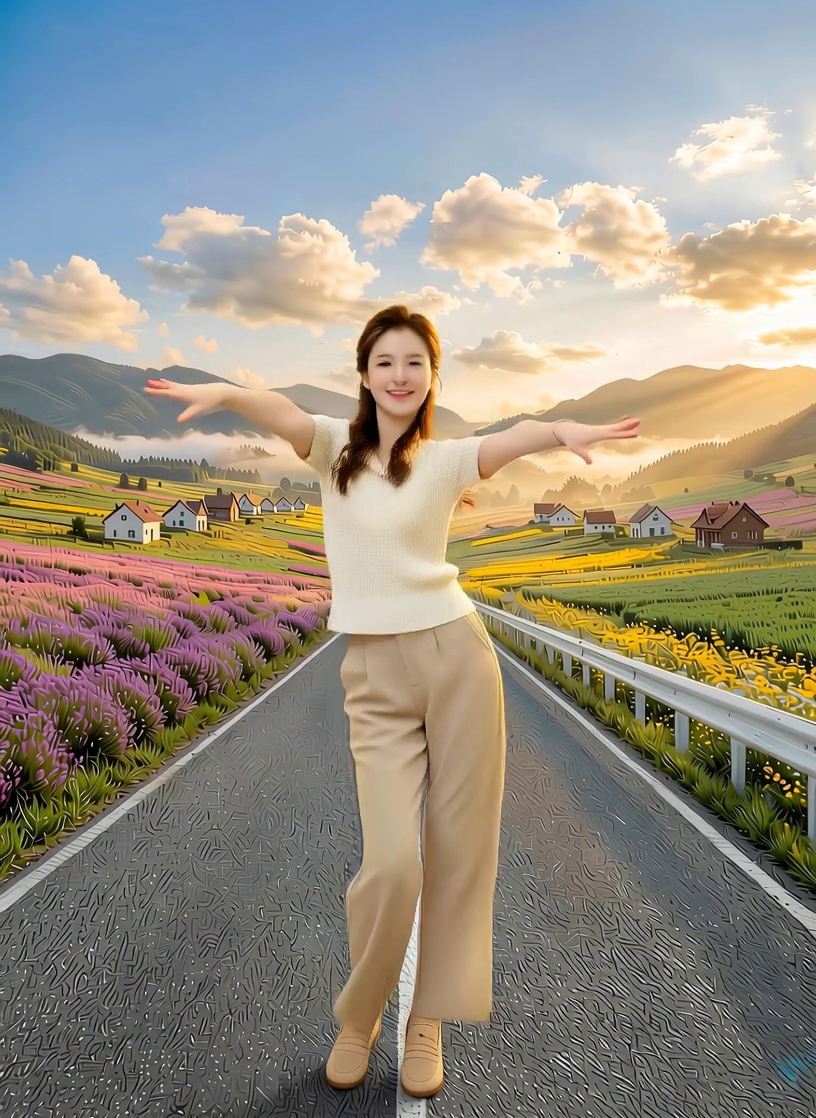 广场舞爱的世界只有你|想你的感觉那么甜蜜 - 作品图1