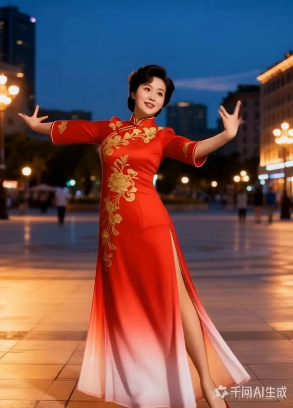 热门广场舞|珊瑚颂 - 主图(AI艺术作品)