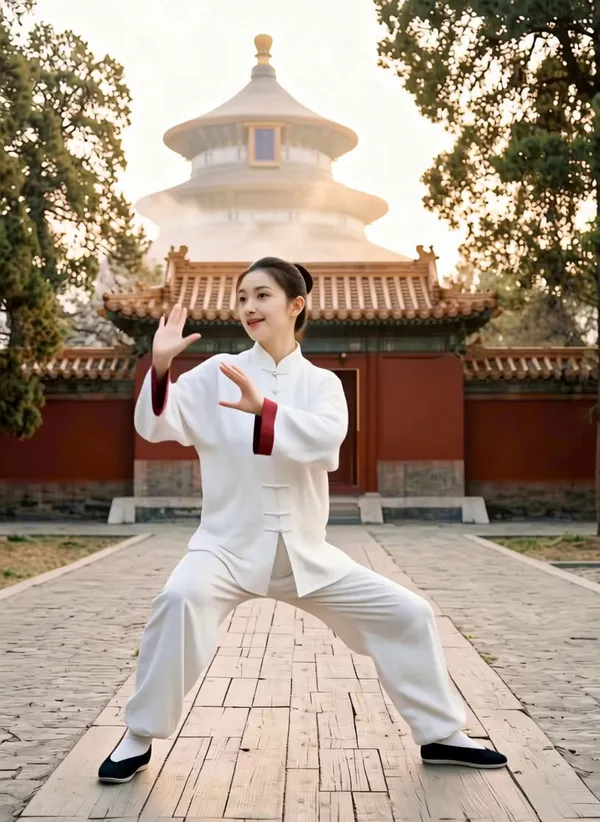 🔥功夫武术现在开练《山河太极》 - 主图(AI艺术作品)