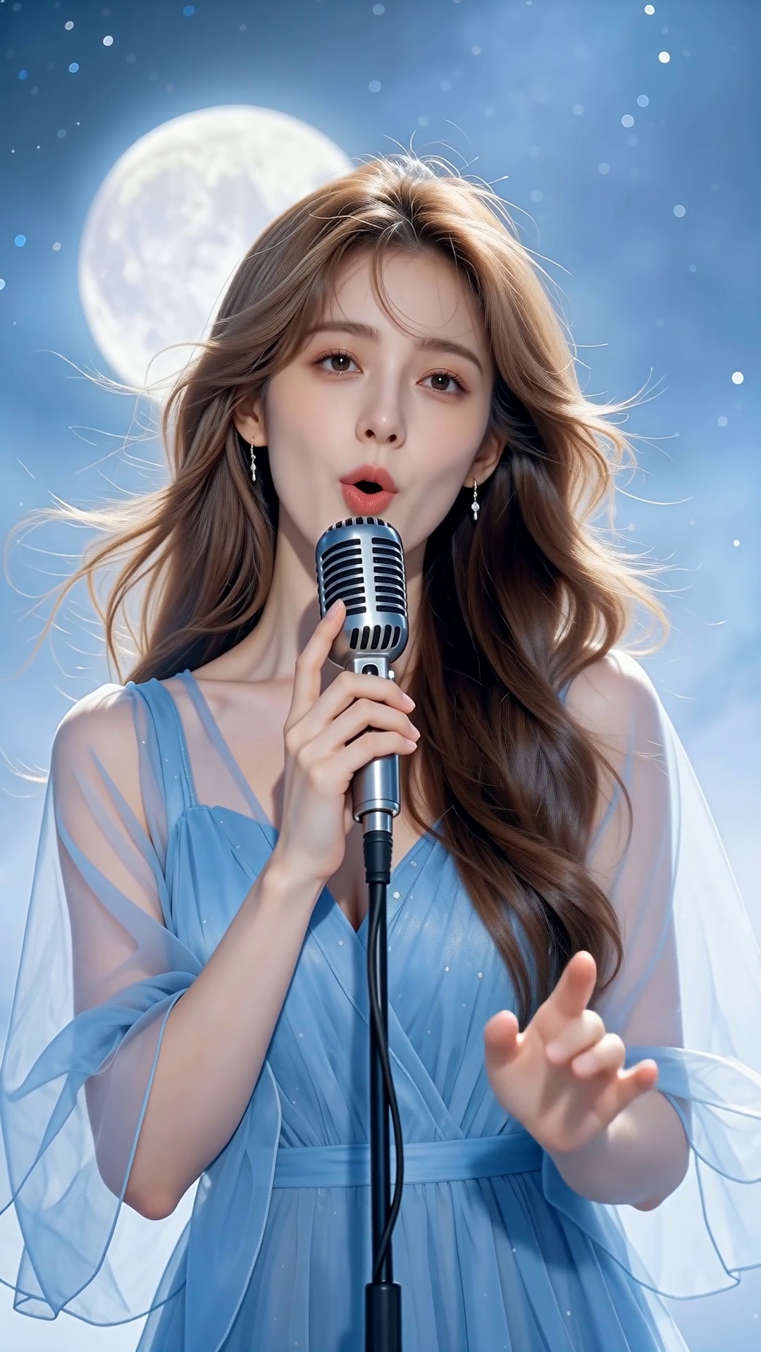 热门歌曲对口型《最真的的梦》 - 作品图1