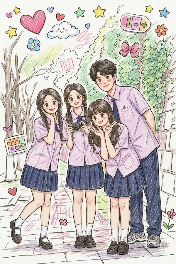 超萌漫画风格转绘~全人物通用 - C作品