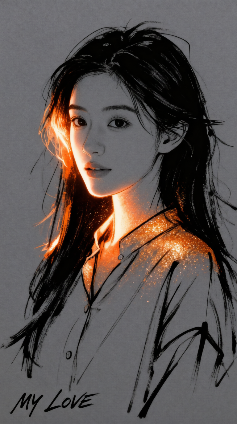 照片素描画，上传照片，得同款 - 作品图1