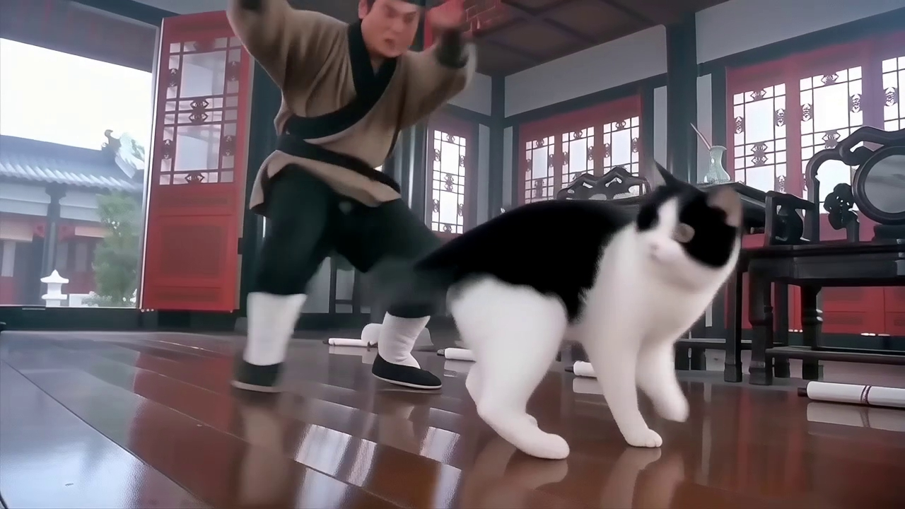 🔥🔥AI功夫猫/替换照片拍同款 - 作品图1