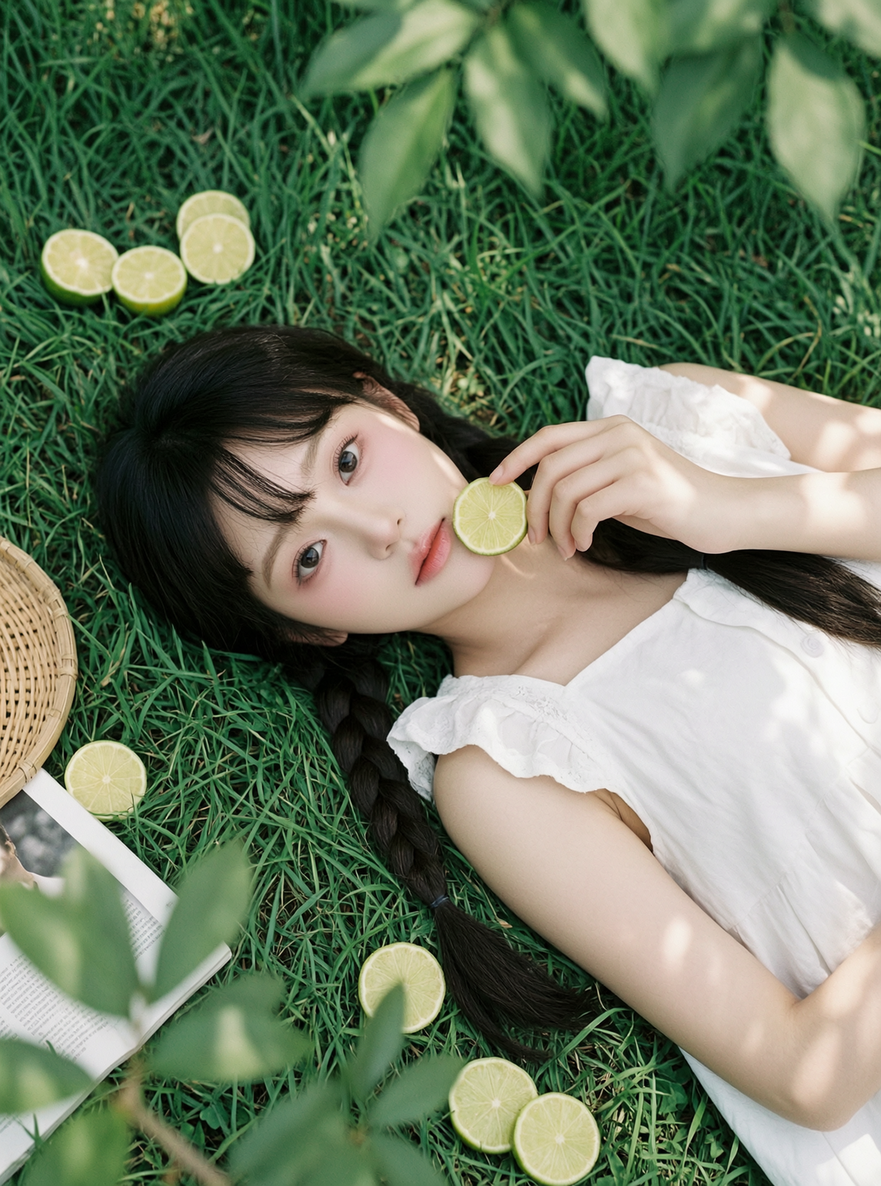 胶片感少女写真 一键生成同款 - 作品图1