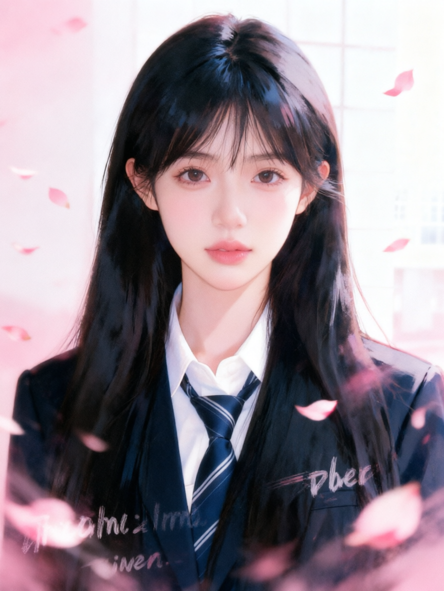 樱花动漫风格写真 - 作品图1