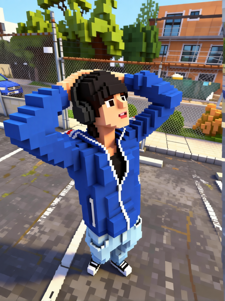 我的世界3D风格写真 - 作品图1