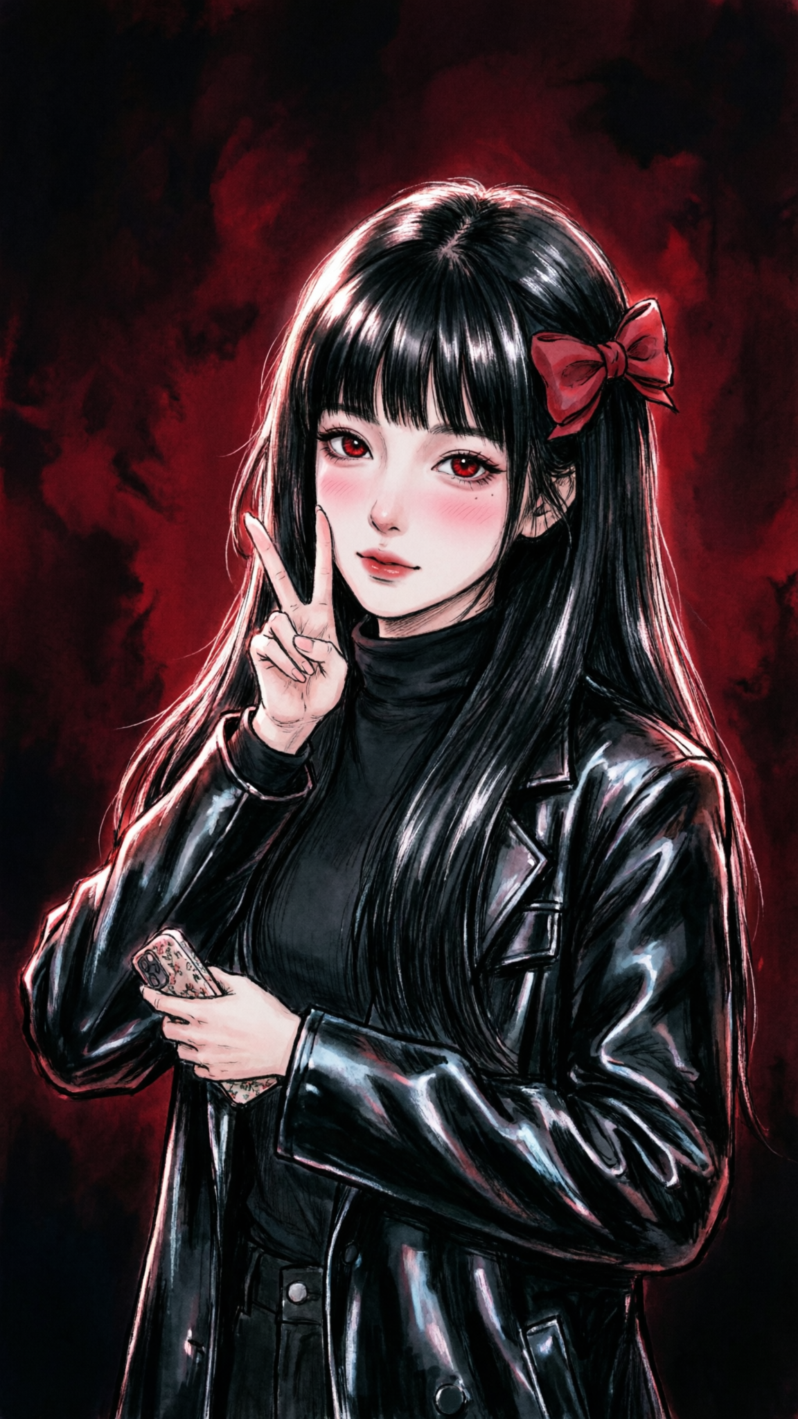 二次元美女一键同款 - 作品图1