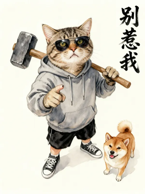 别惹我｜一键上传图片做同款 - 主图（AI艺术作品）