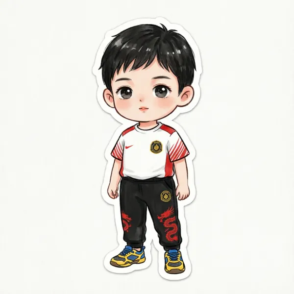超萌头像 、表情包| 上传照片为自己定制chibi - 主图（AI艺术作品）