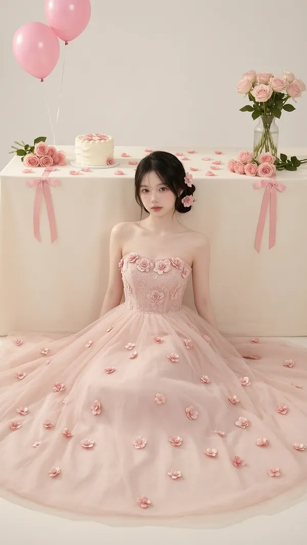 粉色甜美系✨女生写真照做同款 - C作品