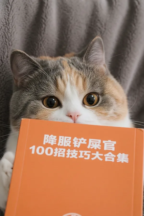 萌宠搞怪学习降服铲屎官｜上传萌宠照片得同款 - 主图（AI艺术作品）