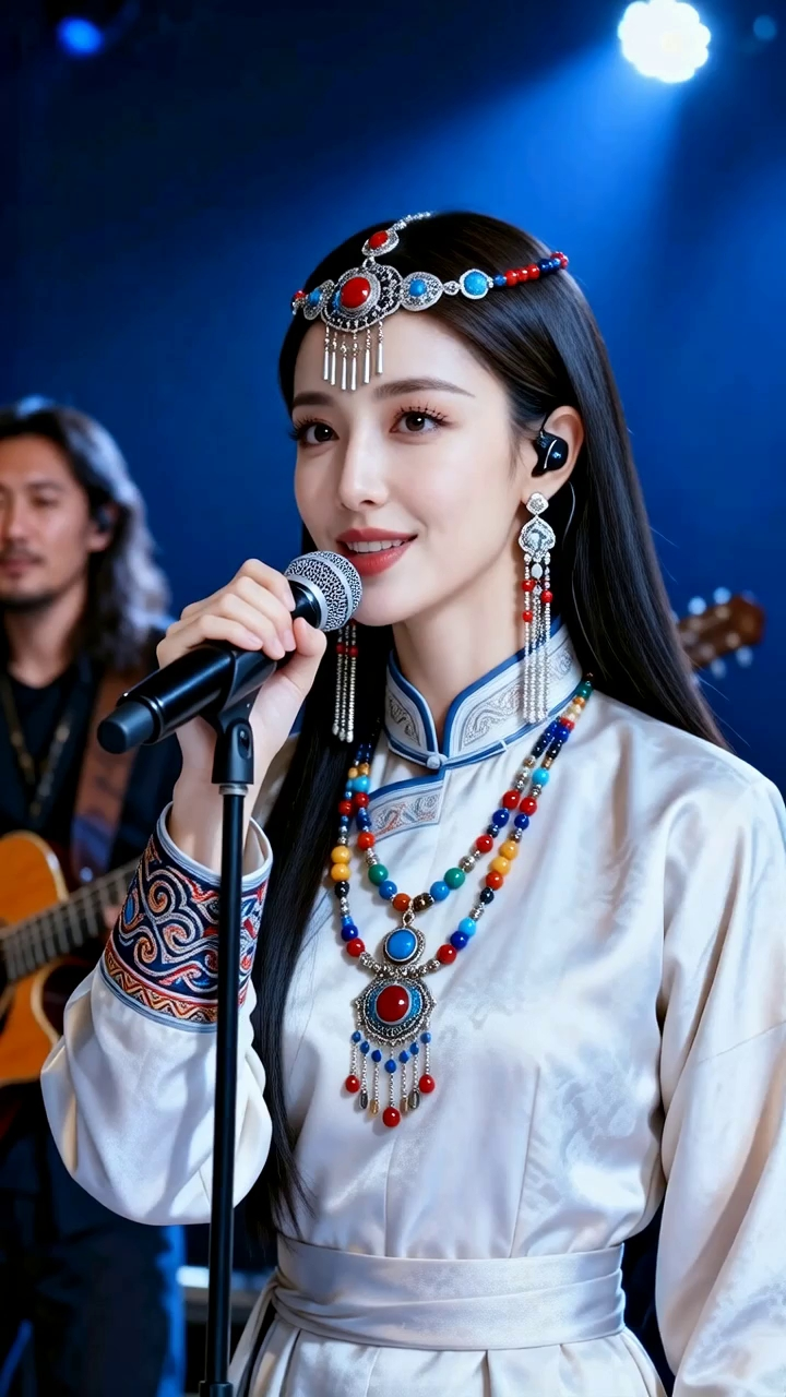 对口型《山歌追上云朵》 - 作品图1