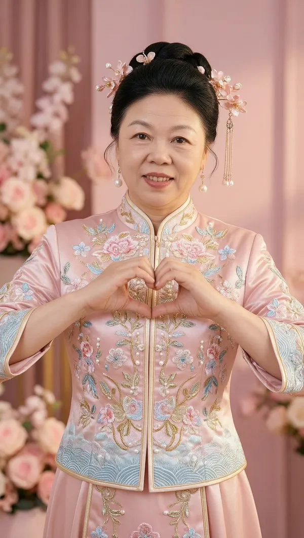 中式秀禾婚纱写真|上传女生照片做同款 - 主图(AI艺术作品)