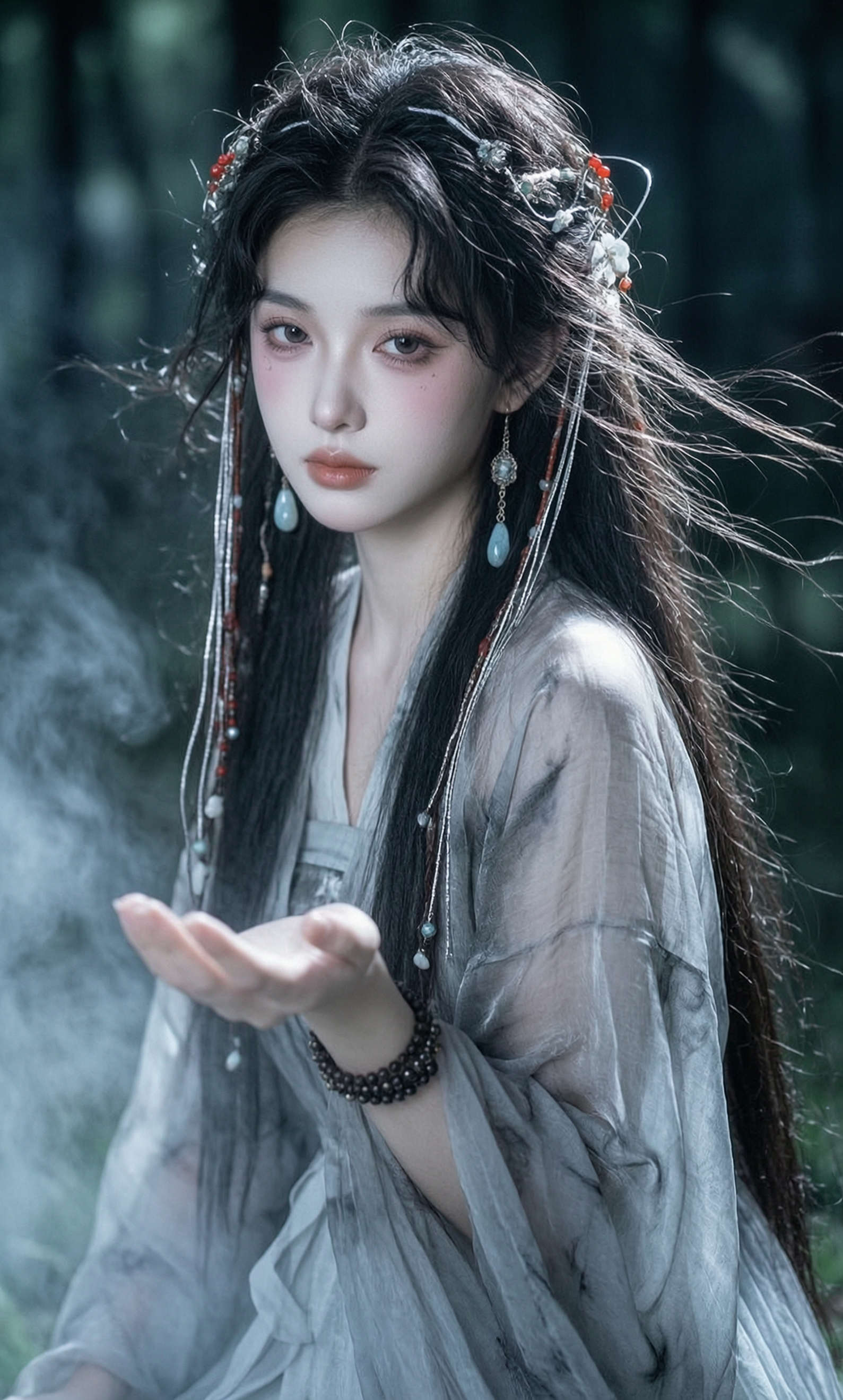 清冷破碎感古风写真 | 替换照片一键get同款 - 作品图2