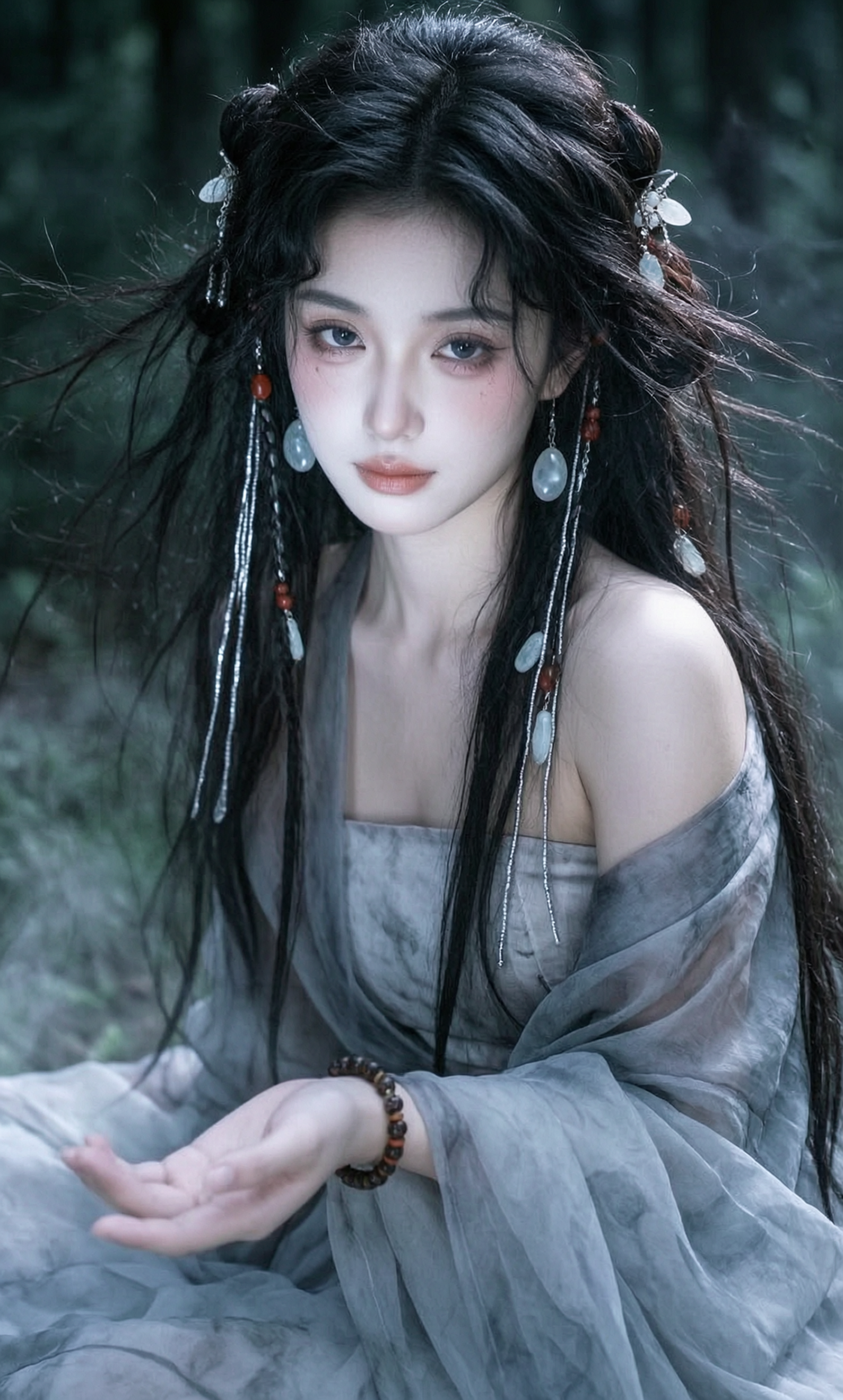 清冷破碎感古风写真 | 替换照片一键get同款 - 作品图3