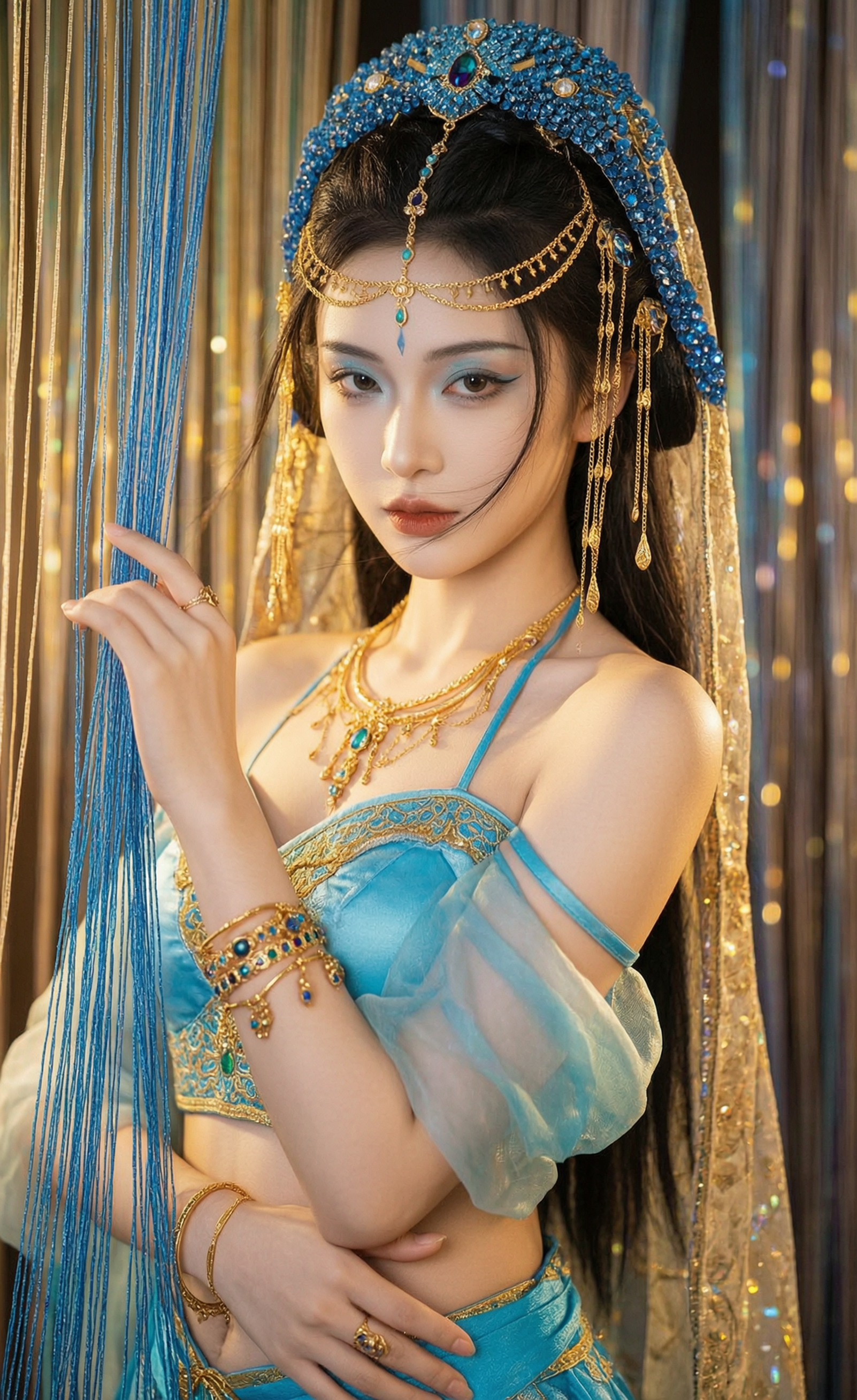 华丽西域舞姬造型写真 | 替换照片一键get同款 - 作品图2