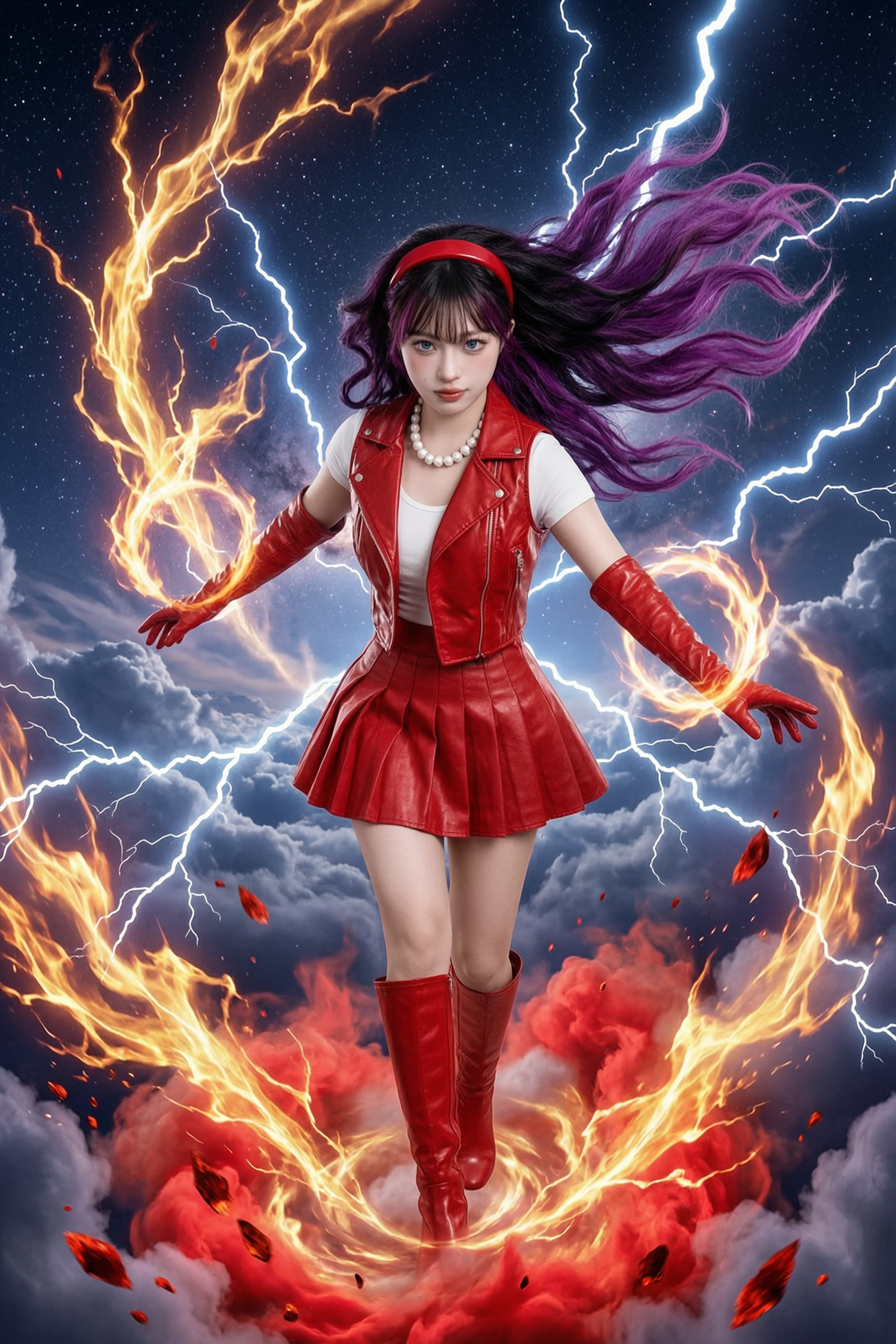 拳皇联动格斗美少女皮肤 | 一键get同款 - 作品图1